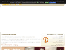 Tablet Screenshot of mobilifratellimartini.it